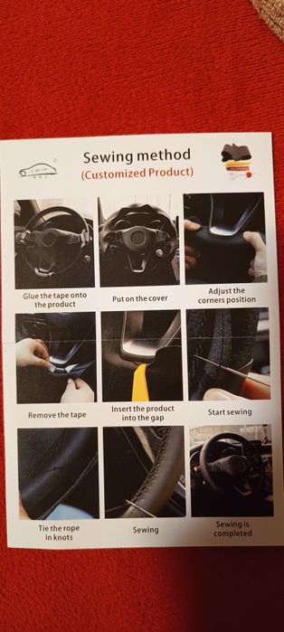 Zestaw do obszycia kierownicy opel Insignia