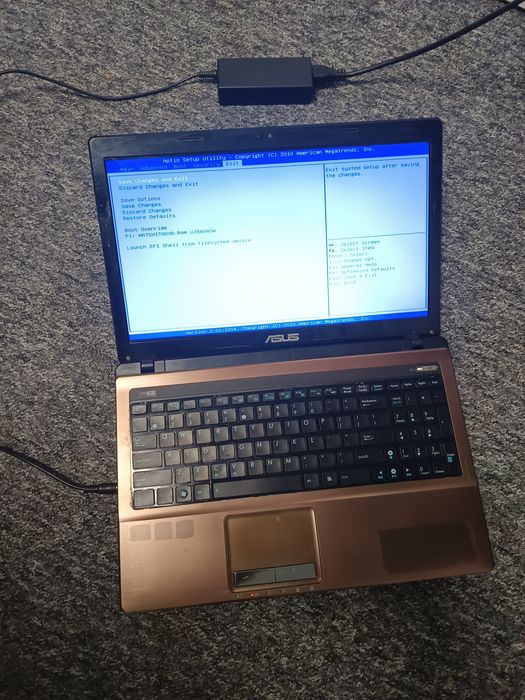 Laptop ASUS X53S | i5-2410M | 8GB RAM | Sprawny | Bez dysku