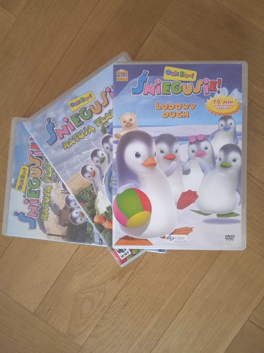 Śniegusie dvd x 3