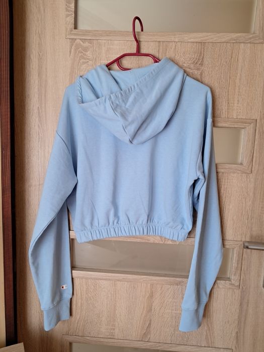 Nowa niebieska baby blue bluza z gumką M 38 Champion