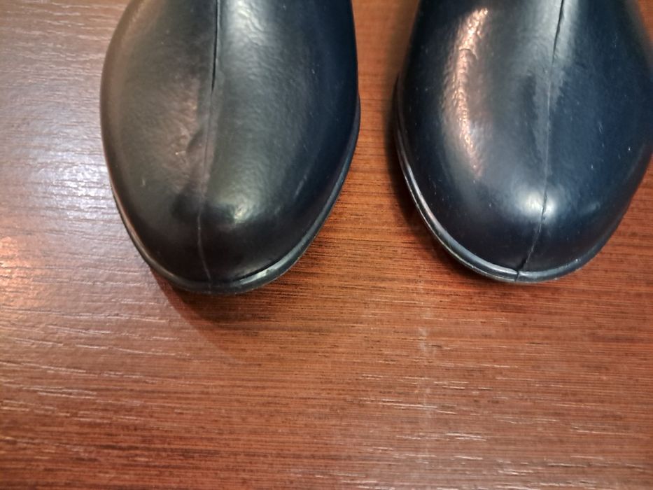 Резиновые полусапожки, по стельке 24