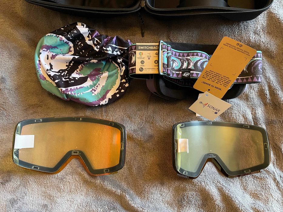 QuikSilver switchback edição especial NOVO Ski Neve Snowboard