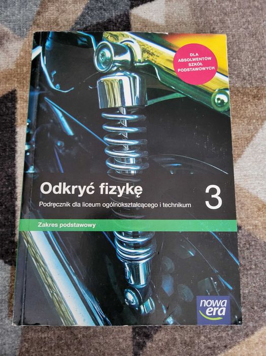 Podręcznik do fizyki "Odkryć fizyke 3" ZP