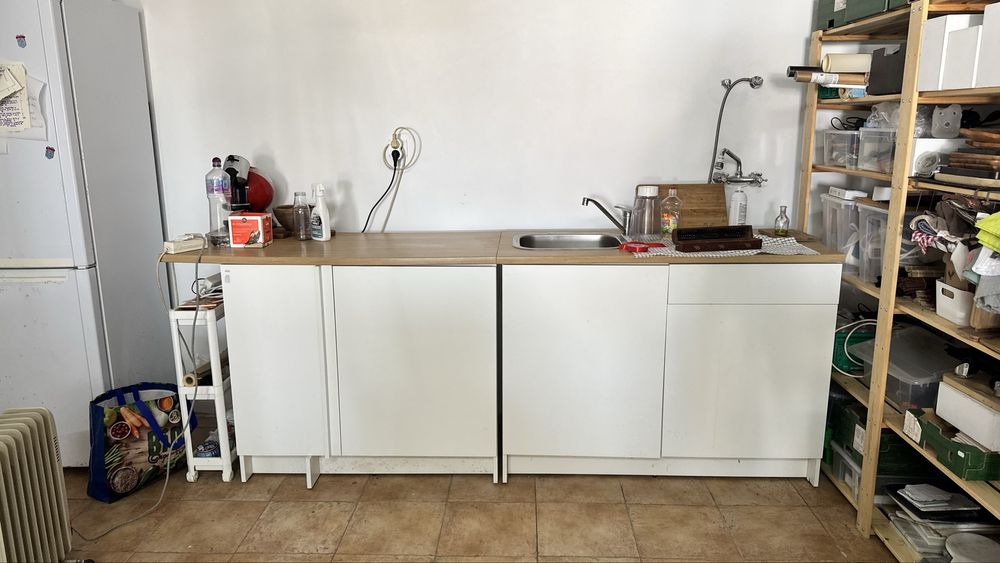 Cozinha IKEA multiuso casa/producao de vídeo/fotografia (4 bancadas)