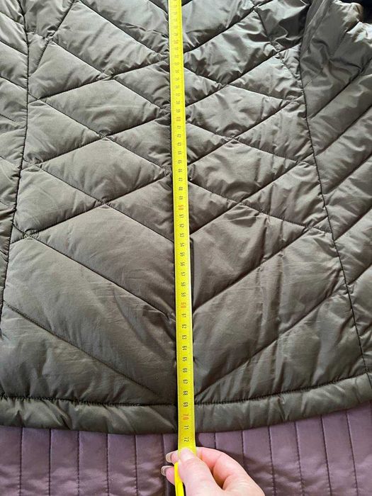 Куртка жіноча зимова Columbia, розмір L, колір хакі, omni-heat.