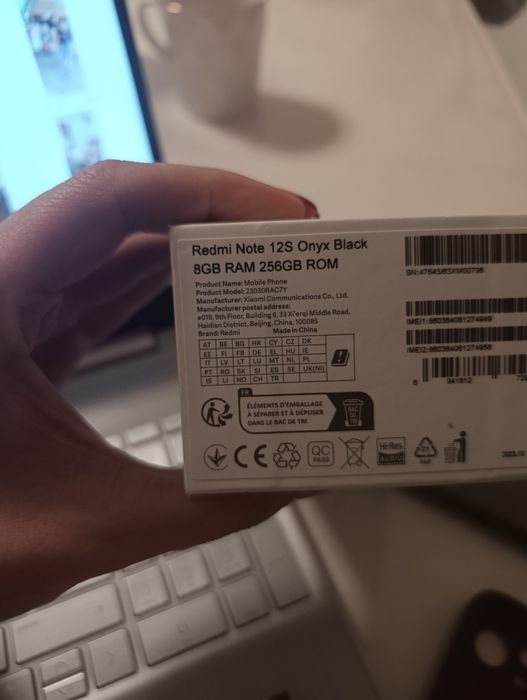 Xiaomi redmi note 12S, 256GB