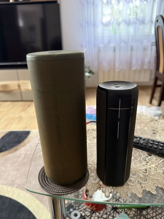 Zestaw 2 głośników bt logitech ue boom 2 oraz megaboom 3