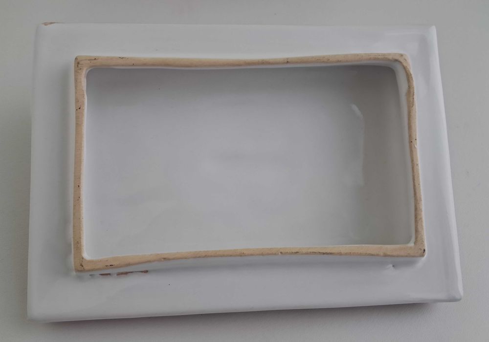 Caixa em Louça Pintura Séc. XVII
