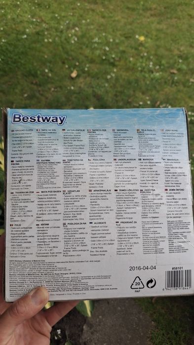 Mata pod basen Bestway