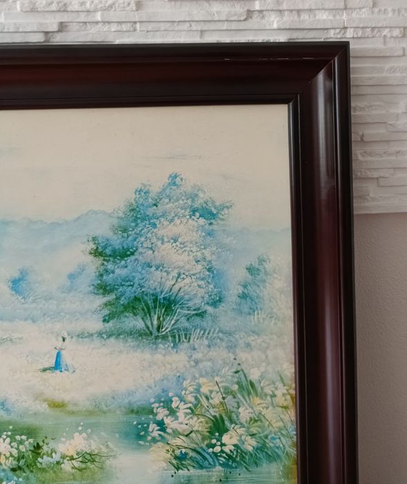 Obraz olejny,, pejzaż