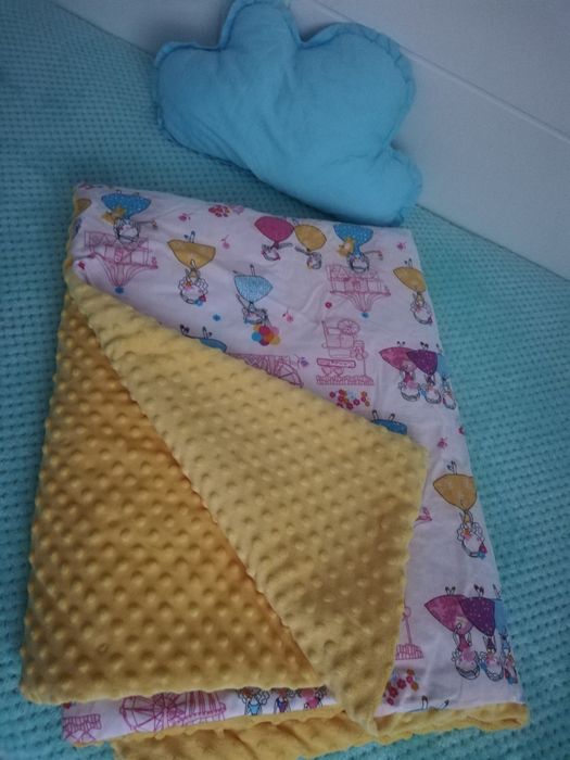 Komplet pościeli Minky Laleczki 100x135 nowa