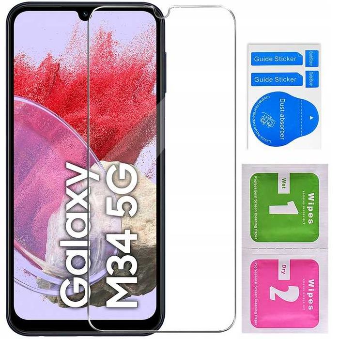 Etui Smart Magnet do Samsung Galaxy M34 5G + Szkło Hartowane