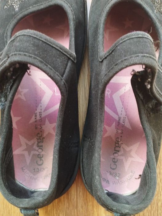 Тапочки кеди 21 21,7 см George Sinsay змінне взуття для школи