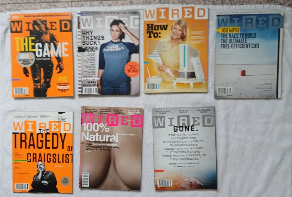 Lote Revistas Wired