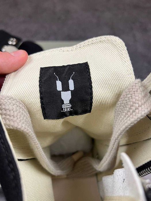 !PREMIUM! Rick Owens Ramones Black White 36 37 38 39 40 41 42 43 44 45