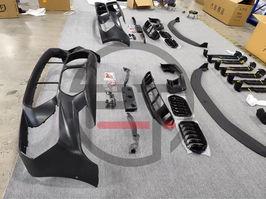 M2 ADRO Бампер передний BMW G87 Ноздри Губа Накладка Сплиттер