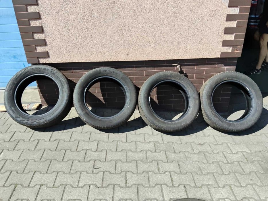 Opony 215/60R18  Continental Eco Contact 6 Q rok 2024 DEMO nowe !