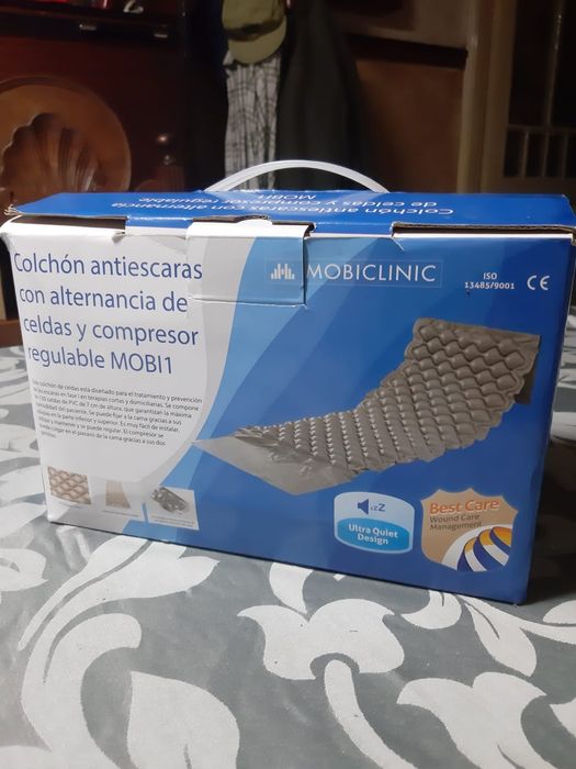 Colchão anti escaras com motor como NOVO