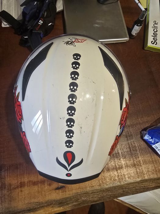 Capacete mota dexter santita