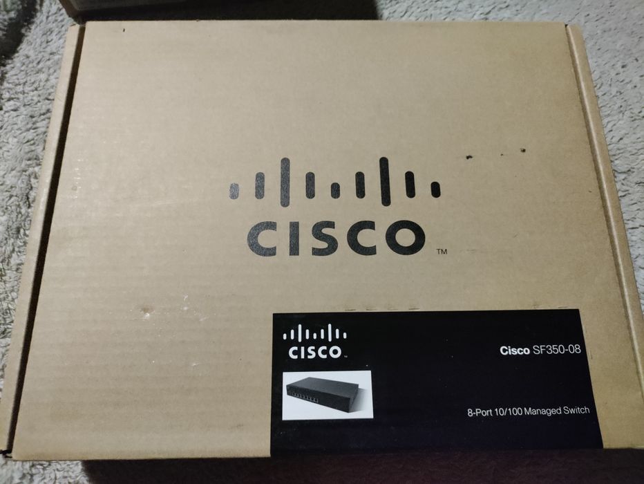комутатор Cisco SF350-08