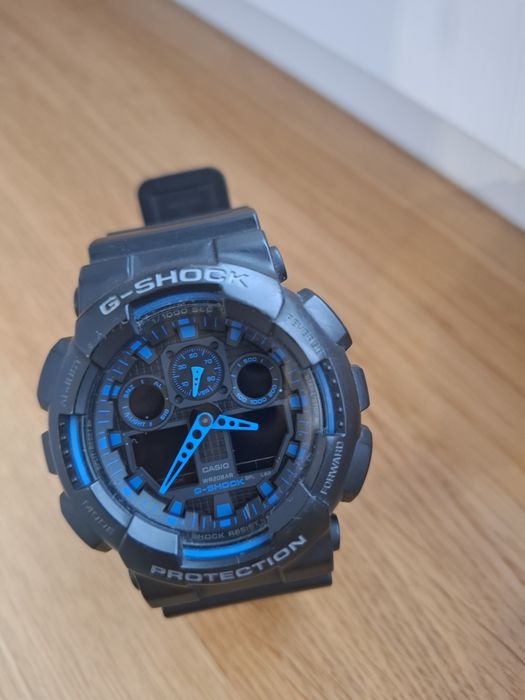 Zegarek Casio g shock protection GA-100-1A2ER