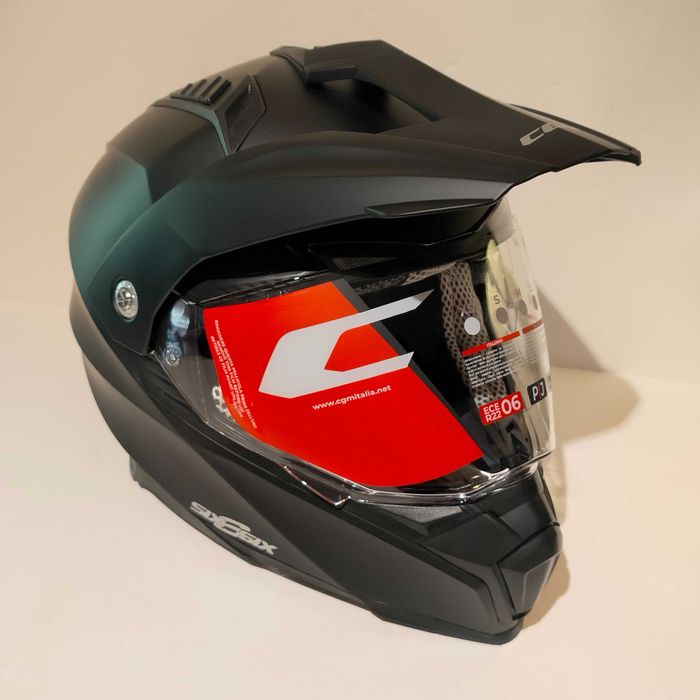 Capacete CGM Dual-sport trail adv mota novo