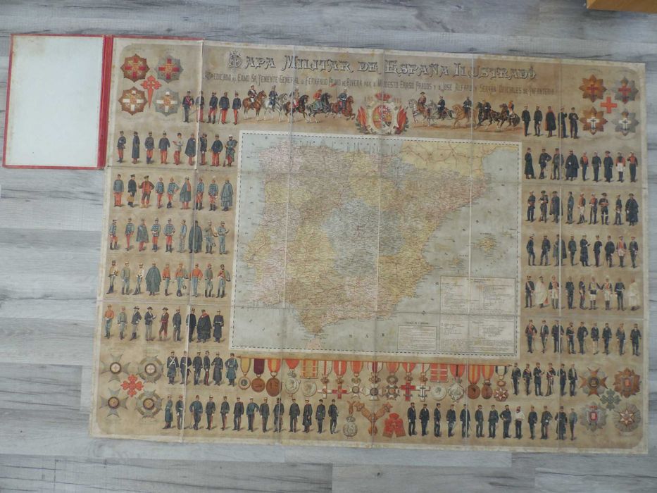 Mapa Militar de España Ilustrado, 1886