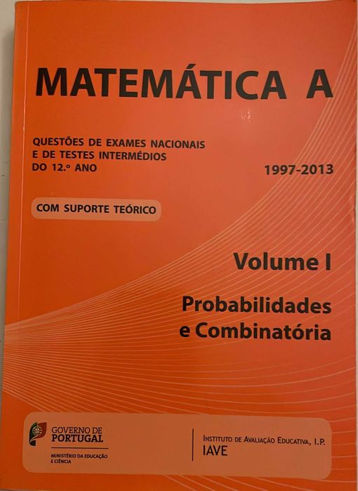 Matemática A questões de exames nacionais + livro de oferta  12º Ano