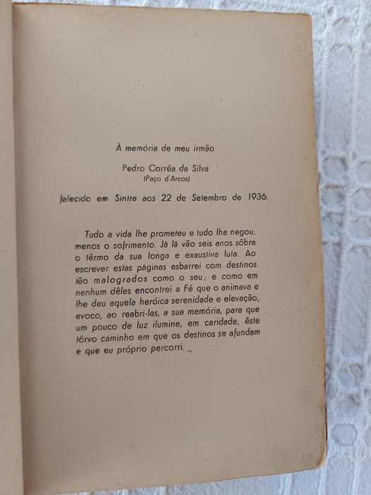 Livro "Neve sobre o mar" Joaquim Paço D'Arcos  1942.