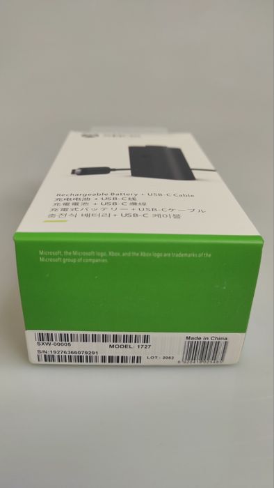 Акумуляторна батарея Xbox та кабель USB-C XBOX Series S/X Оригінал