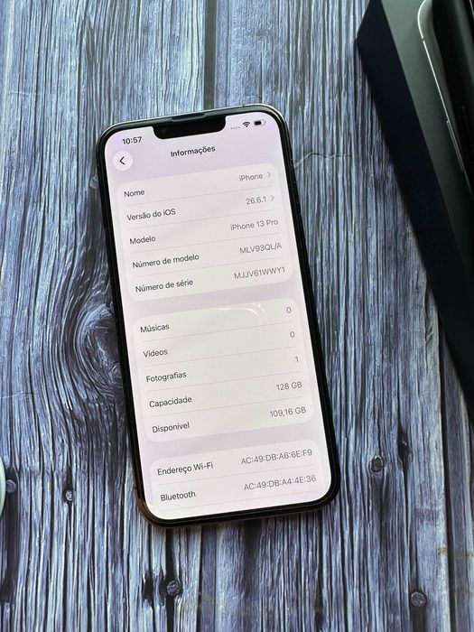 iPhone 13 Pro 128GB Graphite Desbloqueado Como Novo