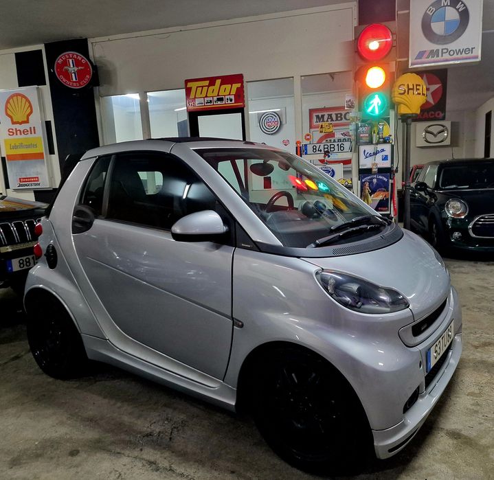 Smart Cábrio Brabus Xclusive topp