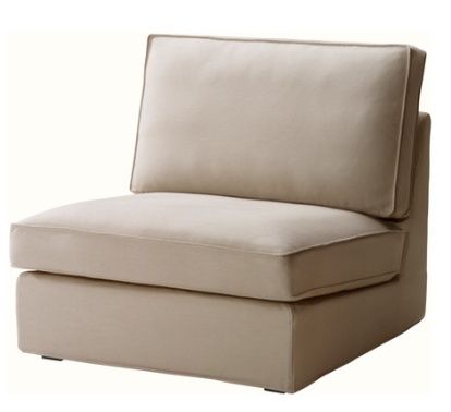 Ikea kivik pokrycie sekcji 1 osobowej nierozkladanej Donsbo bezowy