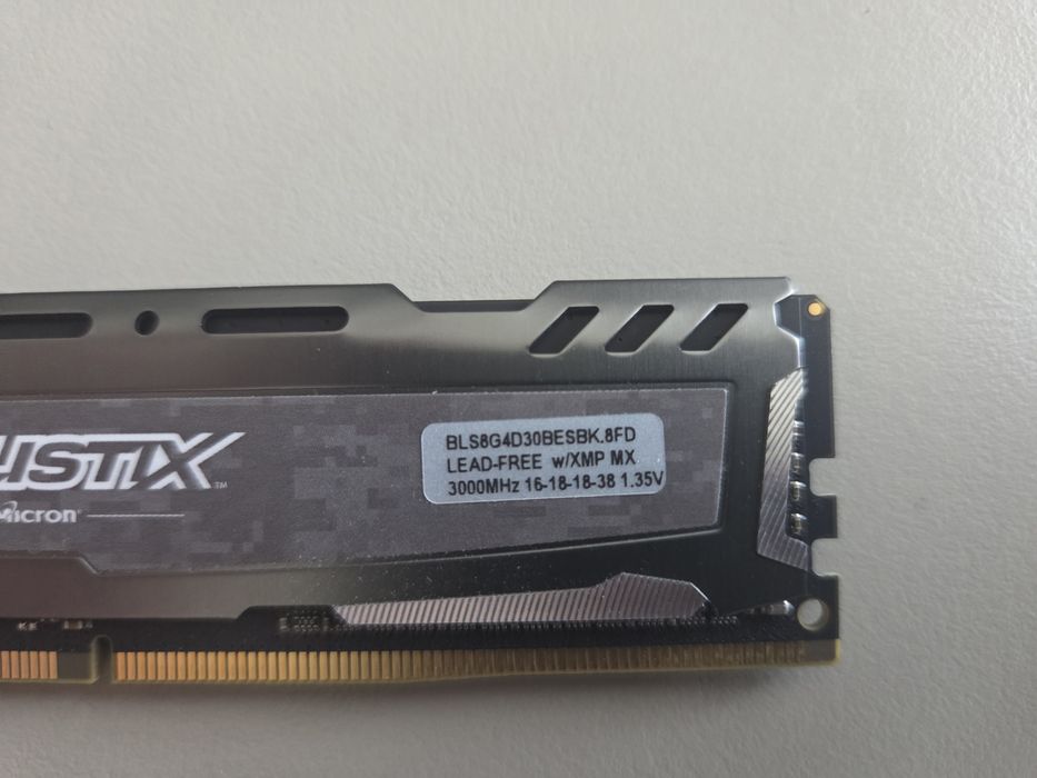 RAM Crucial Ballistix Sport LT DDR4 8GB 3000MHZ