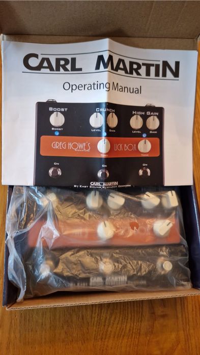 Carl Martin Greg Howe Lick Box