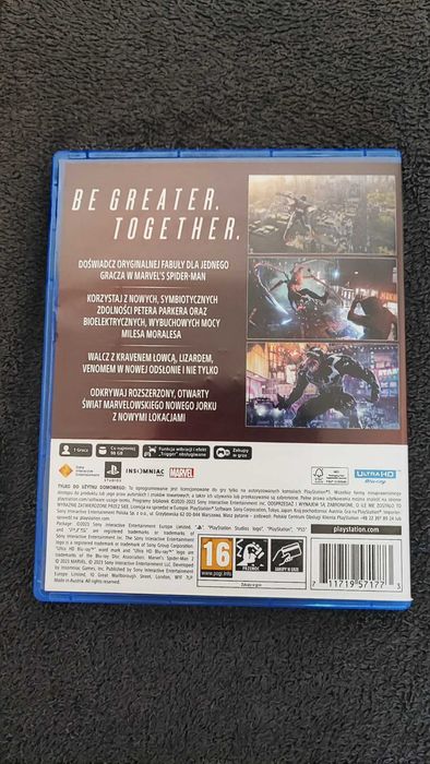 Marvel Spider Man 2 PS5 płyta