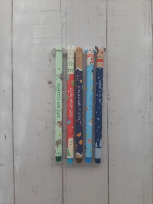 Canetas Apagaveis tema Natal