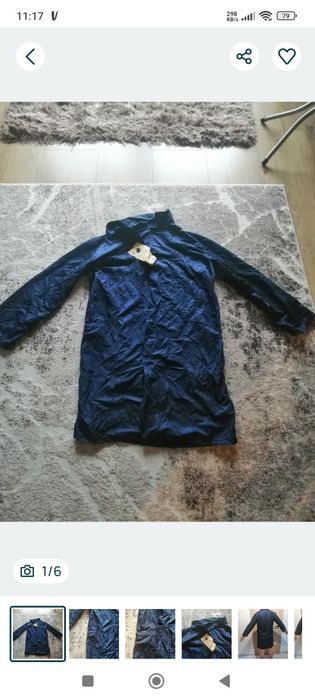 Fartuch stylonowy PRL 96/176 dwie sztuki