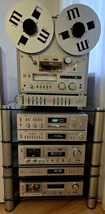 Wieża AKAI ,magnetofon szpulowy gx 620