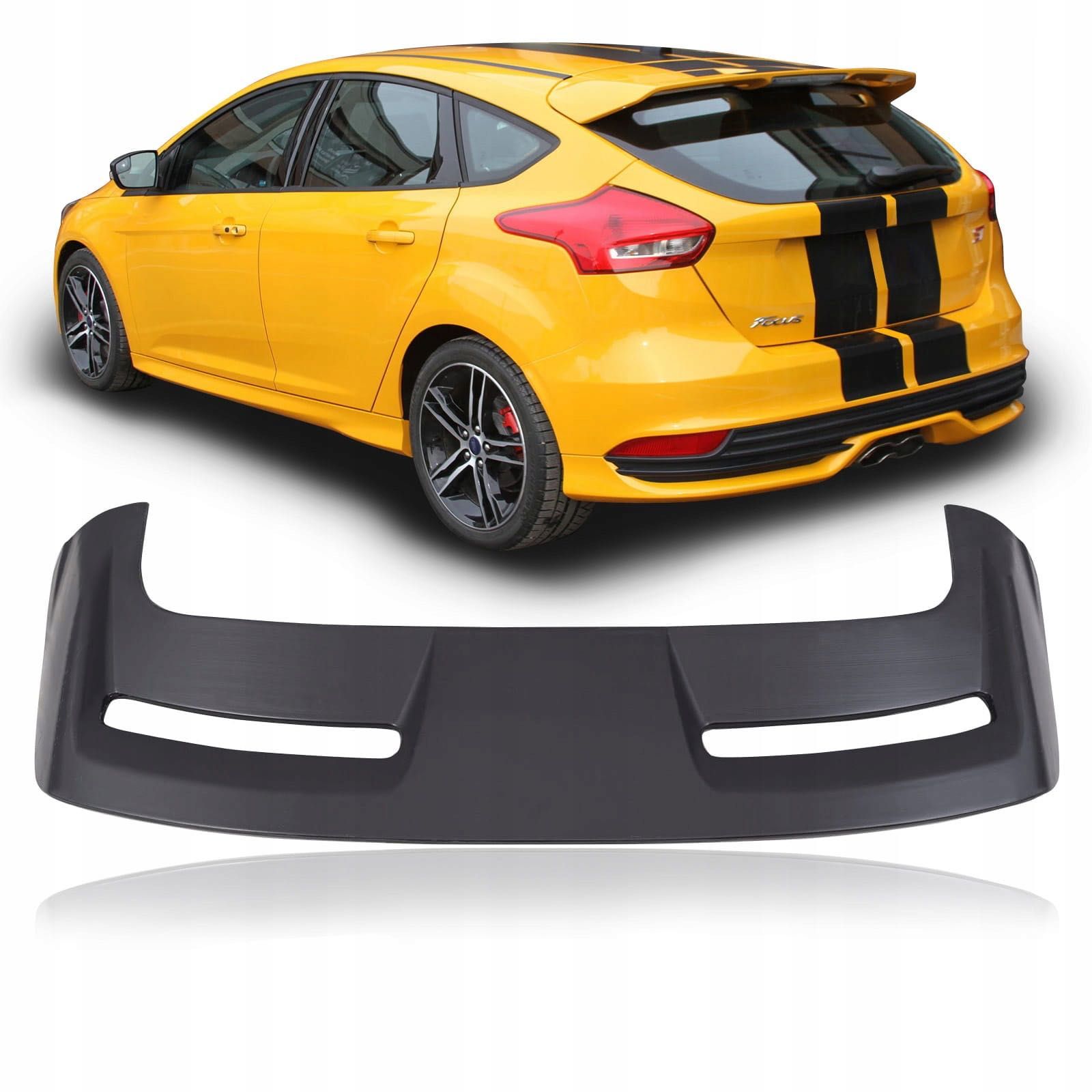 Спойлер Ford Focus MK3 накладка на багажник бленда антикрыло Focus ST ...