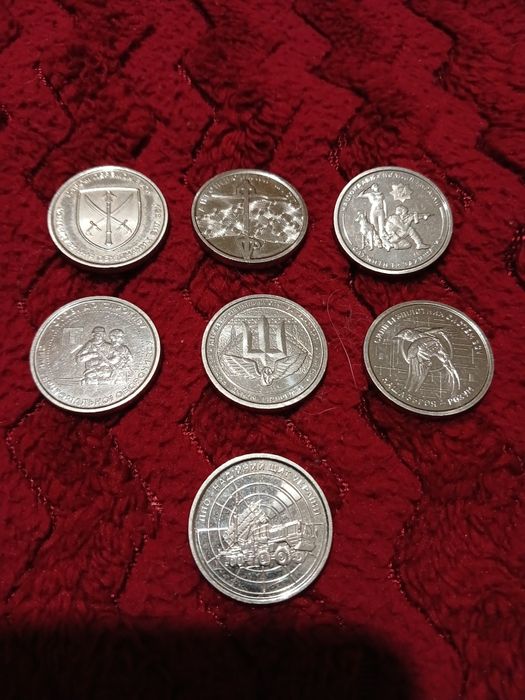 Монети 10 грн обмін