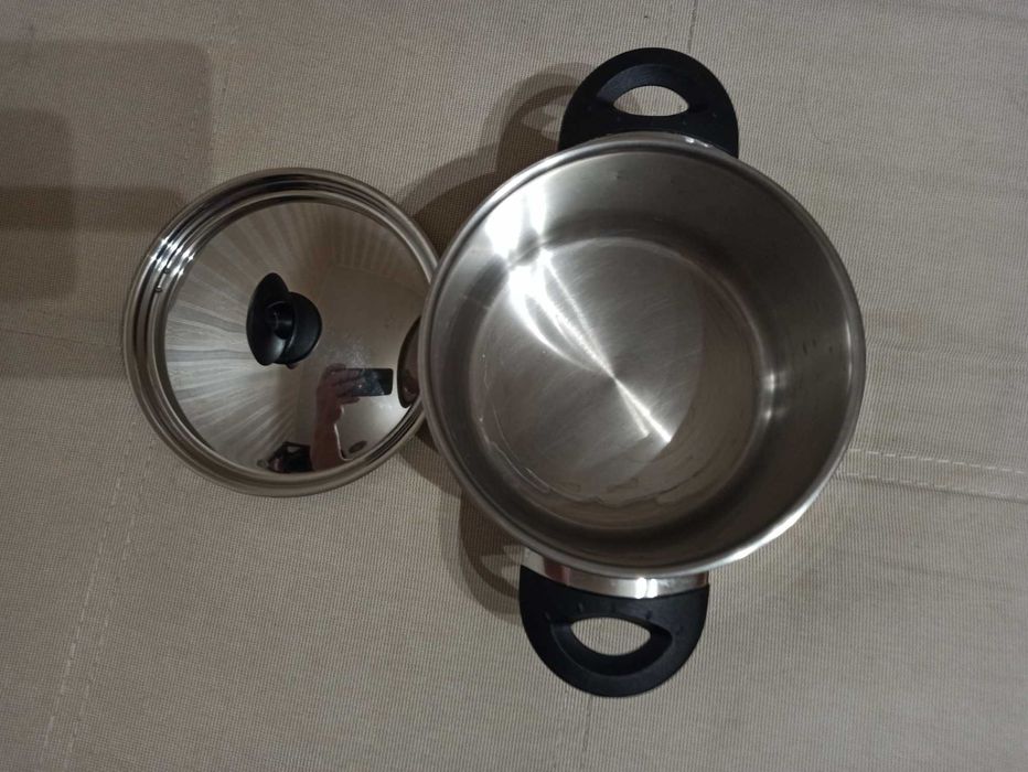 Кастрюля нержавейка 2л 18/10 для всех поверхностей