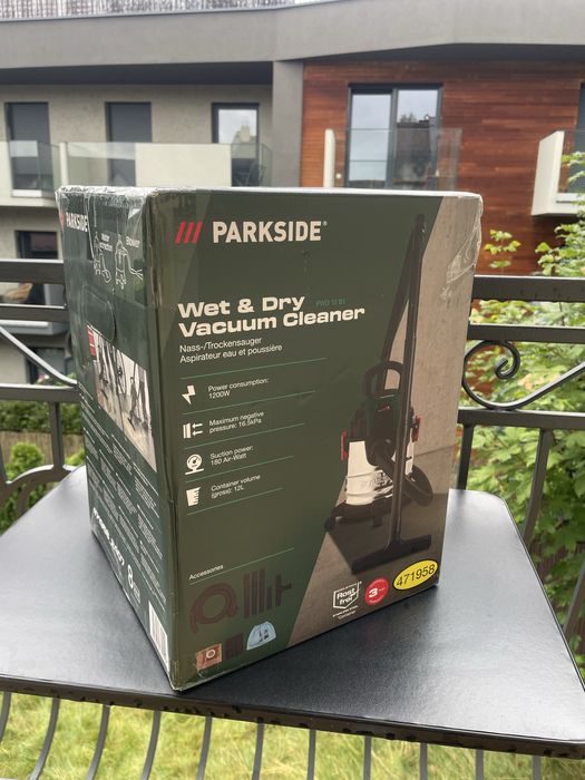 Odkurzacz do domu, samochodu lub warsztatu Parkside