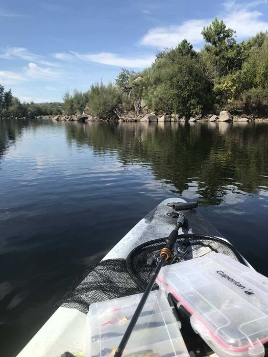 Kayak de pesca como novo 320x80cm