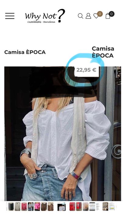 4 blusas why not Castelldefels