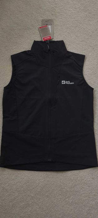 Jack Wolfskin Alpspitze Vest bezrękawnik softshell TEXASHIELD RECCO rozm L