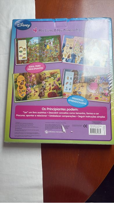 Disney 4 Mini Livros O Meu Primeiro Procura e Descobre