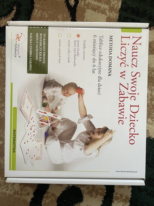 Karty Domana do nauki liczenia