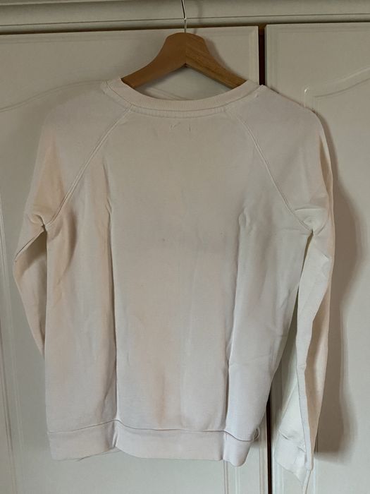 Sweat branca da Bershka