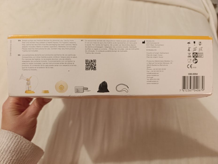 Extrator de leite materno Medela Swing